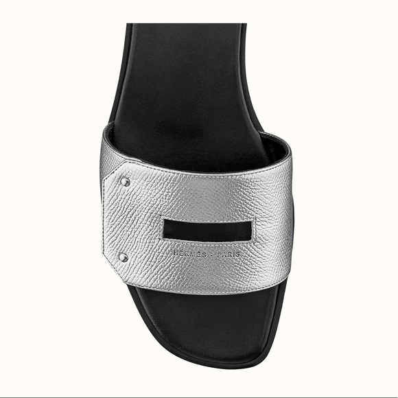 HERMES Calfskin View Sandals - Full Set - Picture 10 of 10